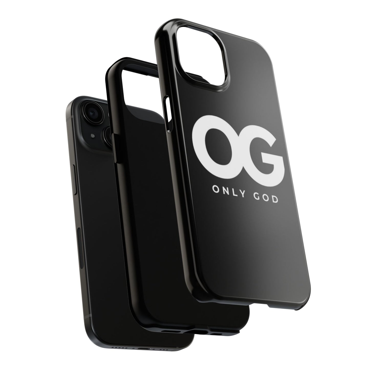 Tough Phone Case - 'Only God' Design - Durable Protection for Everyday Use