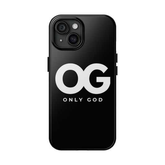 Tough Phone Case - 'Only God' Design - Durable Protection for Everyday Use